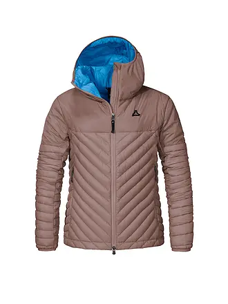 SCHÖFFEL | Damen Isojacke Cascata Down Hoodie | camel